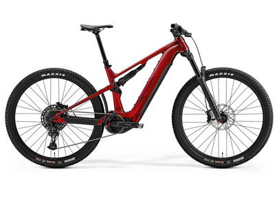 By Earth & Ocean red ebike