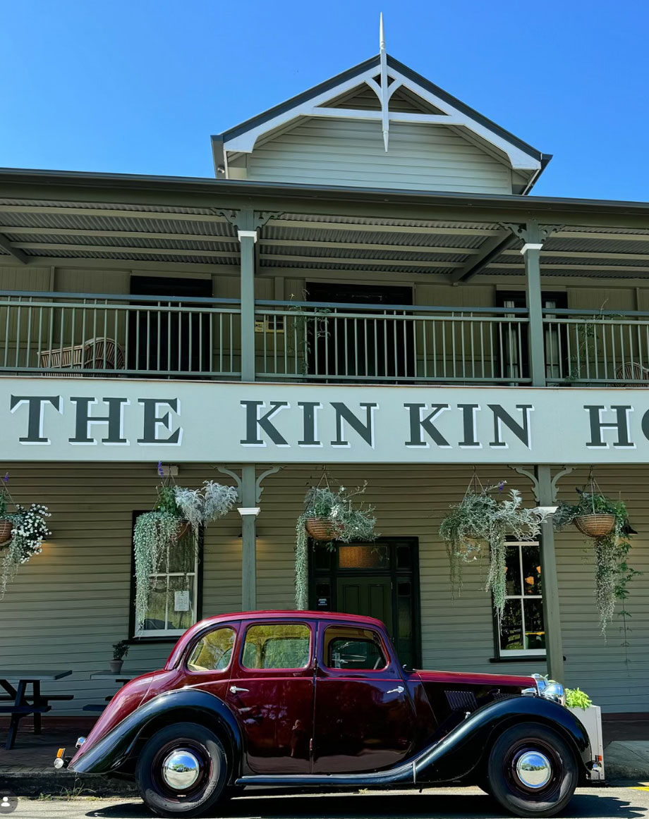 By Earth & Ocean bike tours out to Kin Kin