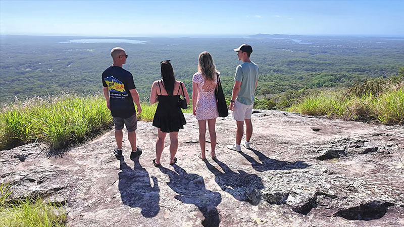 By Earth & Ocean lookout over Noosa